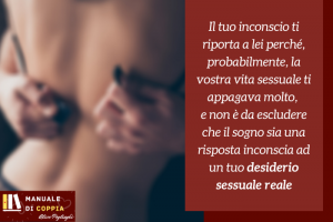 sognare di fare l'amore con l'ex significato